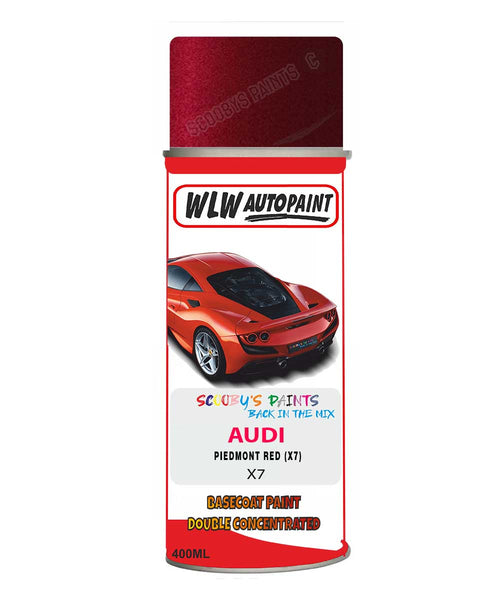 AUDI A4/S4 PIEDMONT RED code: LZ3H Car Aerosol Spray Paint 2003-2005