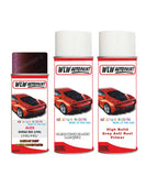 SHIRAZ RED Spray Paint LY4S Exterior With anti rust grey primer undercoat AUDI