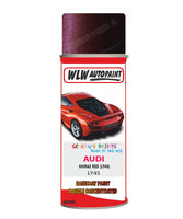AUDI A5 SPORTBACK SHIRAZ RED code: LY4S Car Aerosol Spray Paint 2010-2016