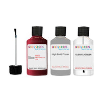 protective colour lacquer Audi A8 Hibiscus Red Code Lz3L Touch Up Paint Scratch Stone Chip Kit