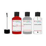 protective colour lacquer Audi A6 S6 Laser Red Vermelho Laser Code H1 Ly3H Y3H Touch Up Paint