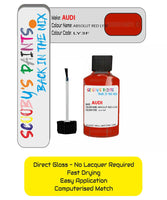 Paint For Audi A3 Absolute Red Code Ly3F Touch Up Paint Scratch Stone Chip Kit