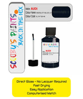 Paint For Audi A4 Merlot Blue Code Y5H Touch Up Paint Scratch Stone Chip Repair