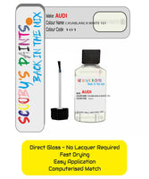 Paint For Audi A4 Cabrio Casablanca White Code 101 Touch Up Paint