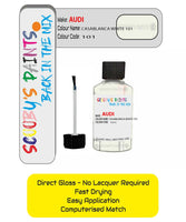 Paint For Audi A3 Casablanca White Code 101 Touch Up Paint Scratch Stone Chip