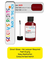 Paint For Audi A4 Amulet Red Code Ly3C Touch Up Paint Scratch Stone Chip Repair