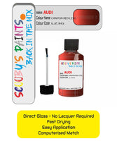 Paint For Audi A6 Allroad Canyon Red Code Lz3G Touch Up Paint Scratch Stone Chip