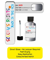 best paint to fix stone chips on audi tt silver violet code ly4w touch up paint 2003 2006