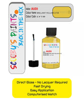 Paint For Audi A8 Brillant Yellow Code F2 Ly1B Y1B Touch Up Paint