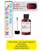 Paint For Audi A6 Hibiscus Red Code Lz3L Touch Up Paint Scratch Stone Chip Kit