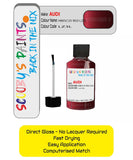 Paint For Audi A4 S4 Hibiscus Red Code Lz3L Touch Up Paint Scratch Stone Chip