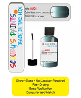Paint For Audi A3 Jaspis Green Code Lx6V Touch Up Paint Scratch Stone Chip Kit