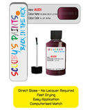 Paint For Audi A6 Rubin Red Code X6 Touch Up Paint Scratch Stone Chip