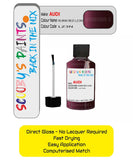 Paint For Audi A4 S4 Rubin Red Code X6 Touch Up Paint Scratch Stone Chip Repair