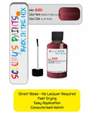 Paint For Audi A6 S6 Merlot Red Code P8 Touch Up Paint Scratch Stone Chip Repair