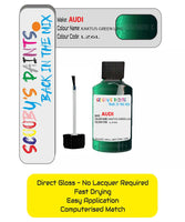 Paint For Audi A4 Kaktus Green Code Lz6L Touch Up Paint Scratch Stone Chip Kit