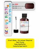 Paint For Audi A4 Maraschino Red Code Q4 Touch Up Paint Scratch Stone Chip Kit