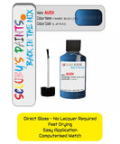 Paint For Audi A4 Caribic Blue Code Lz5G Touch Up Paint Scratch Stone Chip Kit