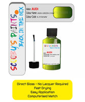 Paint For Audi A3 S3 Java Green Code Ly6W Touch Up Paint Scratch Stone Chip