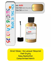 Paint For Audi A6 Maya Yellow Code Q3 Touch Up Paint Scratch Stone Chip Repair