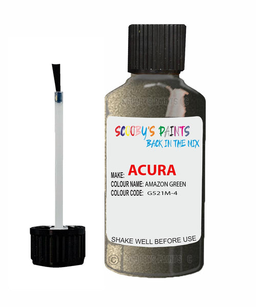 Paint For Acura Mdx Amazon Green Code G521M-4 Touch Up Scratch Stone Chip Repair