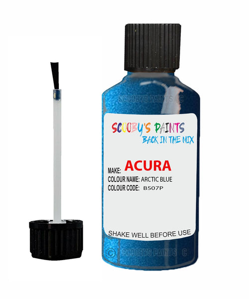 Paint For Acura Rsx Arctic Blue Code B507P Touch Up Scratch Stone Chip Repair