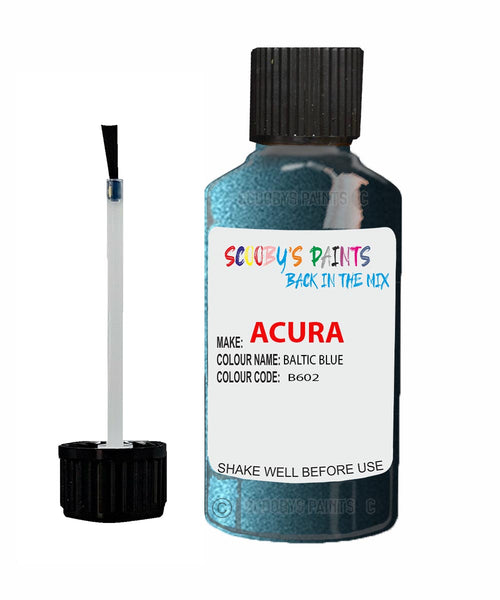 Paint For Acura Slx Baltic Blue Code B602-P902-0 Touch Up Scratch Stone Chip Repair