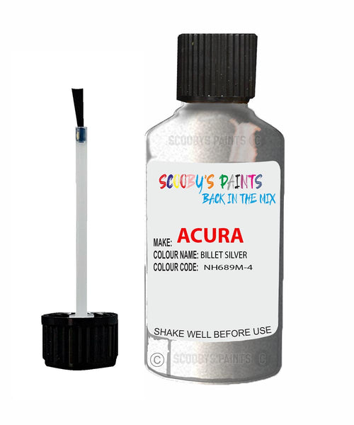 Paint For Acura Mdx Billet Silver Code Nh689M-4 Touch Up Scratch Stone Chip Repair