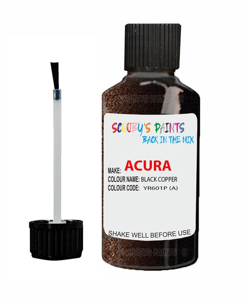 Paint For Acura Tl Black Copper Code Yr601P (A) Touch Up Scratch Stone Chip Repair