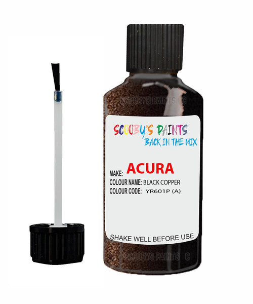 Paint For Acura Mdx Black Copper Code Yr601P (A) Touch Up Scratch Stone Chip Repair