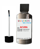 Paint For Acura Rdx Carbon Bronze Code Yr562P (A) Touch Up Scratch Stone Chip Repair