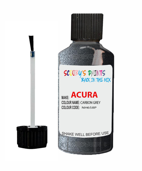 Paint For Acura Tsx Carbon Grey Code Nh658P Touch Up Scratch Stone Chip Repair