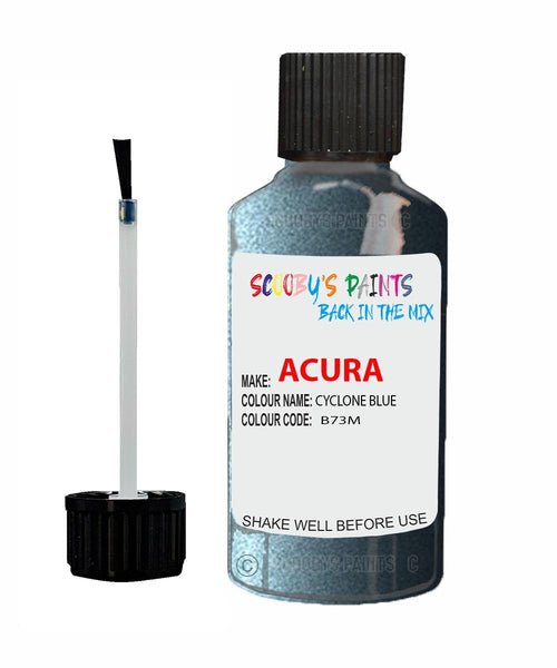 Paint For Acura Integra Cyclone Blue Code B73M Touch Up Scratch Stone Chip Repair