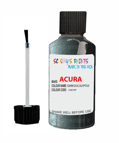 Paint For Acura Rl Dark Eucalyptus Code G83P Touch Up Scratch Stone Chip Repair