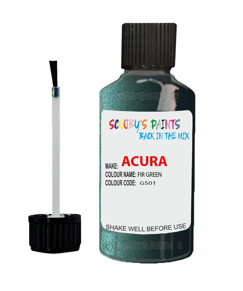 Paint For Acura Slx Fir Green Code G501 Touch Up Scratch Stone Chip Repair