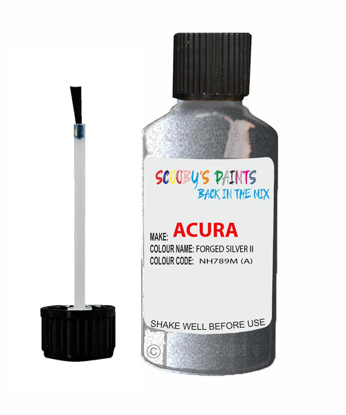 Paint For Acura Rdx Forged Silver Ii Code Nh789M (A) Touch Up Scratch Stone Chip Repair