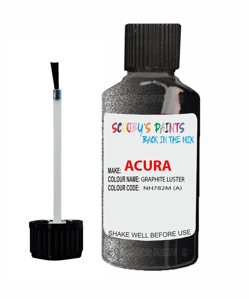 Paint For Acura Rdx Graphite Luster Code Nh782M (A) Touch Up Scratch Stone Chip Repair