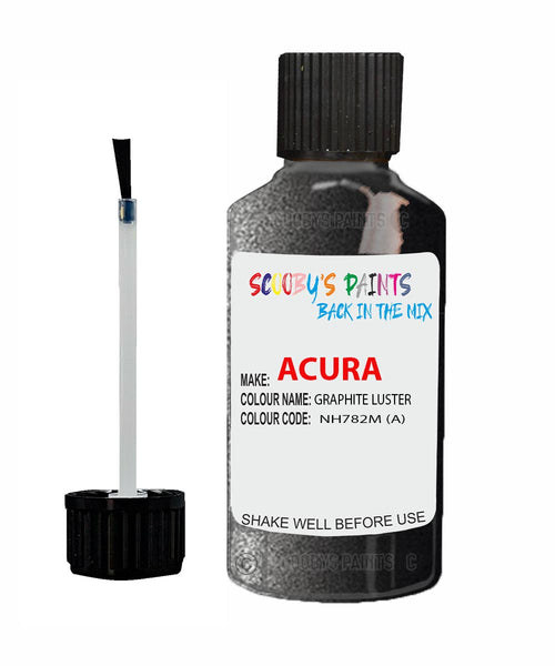 Paint For Acura Rl Graphite Luster Code Nh782M (A) Touch Up Scratch Stone Chip Repair