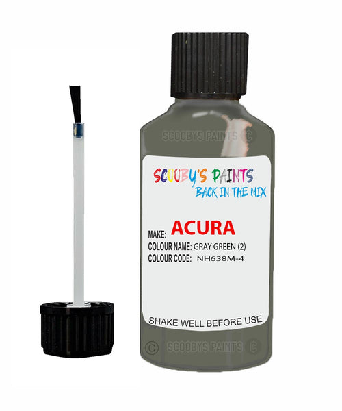 Paint For Acura Mdx Starlight Silver Code Nh638M-4 Touch Up Scratch Stone Chip Repair