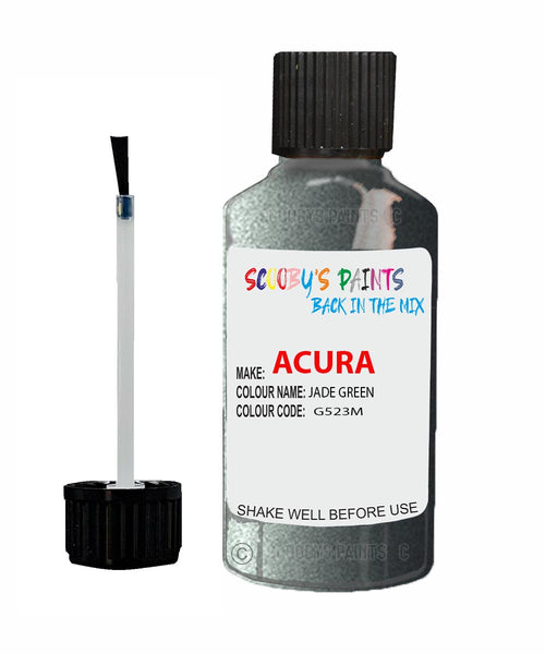 Paint For Acura Rsx Jade Green Code G523M Touch Up Scratch Stone Chip Repair