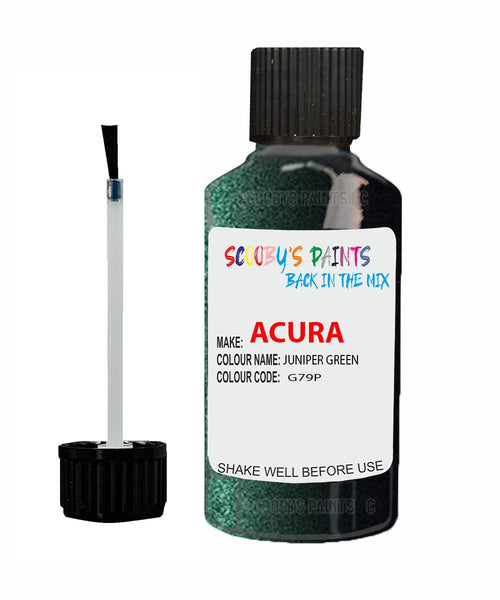 Paint For Acura Rl Juniper Green Code G79P Touch Up Scratch Stone Chip Repair