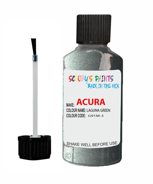 Paint For Acura Cl Laguna Green Code G91M-3 Touch Up Scratch Stone Chip Repair