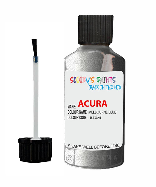 Paint For Acura Legend Melbourne Blue Code B50M Touch Up Scratch Stone Chip Repair