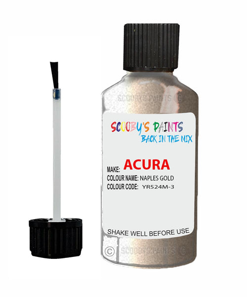 Paint For Acura Cl Naples Gold Code Yr524M-3 Touch Up Scratch Stone Chip Repair