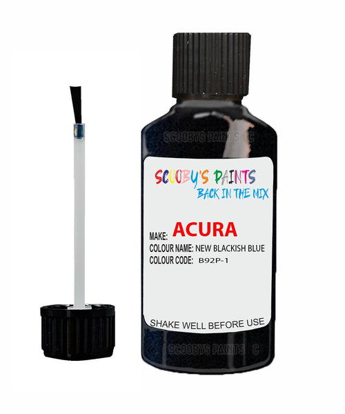 Paint For Acura Tsx New Blackish Blue Code B92P-1 Touch Up Scratch Stone Chip Repair