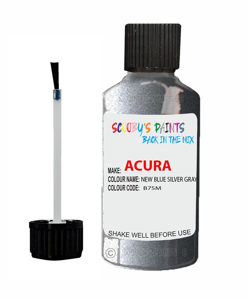 Paint For Acura Legend New Blue Silver Gray Code B75M Touch Up Scratch Stone Chip Repair
