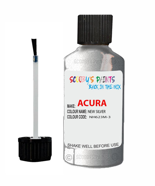 Paint For Acura Cl New Silver Code Nh623M-3 Touch Up Scratch Stone Chip Repair