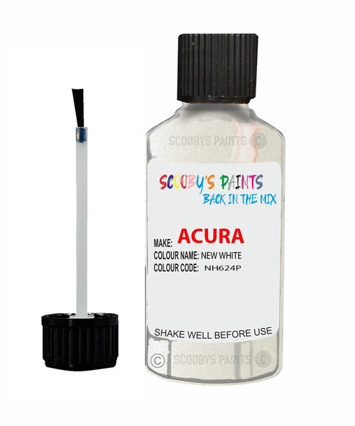 Paint For Acura Tsx New White Code Nh624P Touch Up Scratch Stone Chip Repair