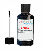 Paint For Acura Tl Nighthawk Black Code B92P-3 Touch Up Scratch Stone Chip Repair