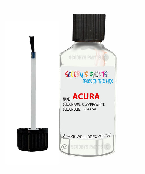 Paint For Acura Legend Olympia White Code Nh509 Touch Up Scratch Stone Chip Repair